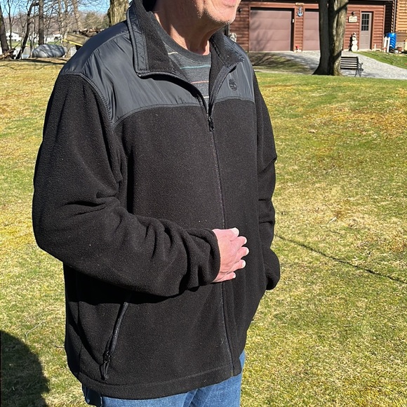 Timberland Weather Gear fleece & nylon jacket XL - Picture 2 of 8